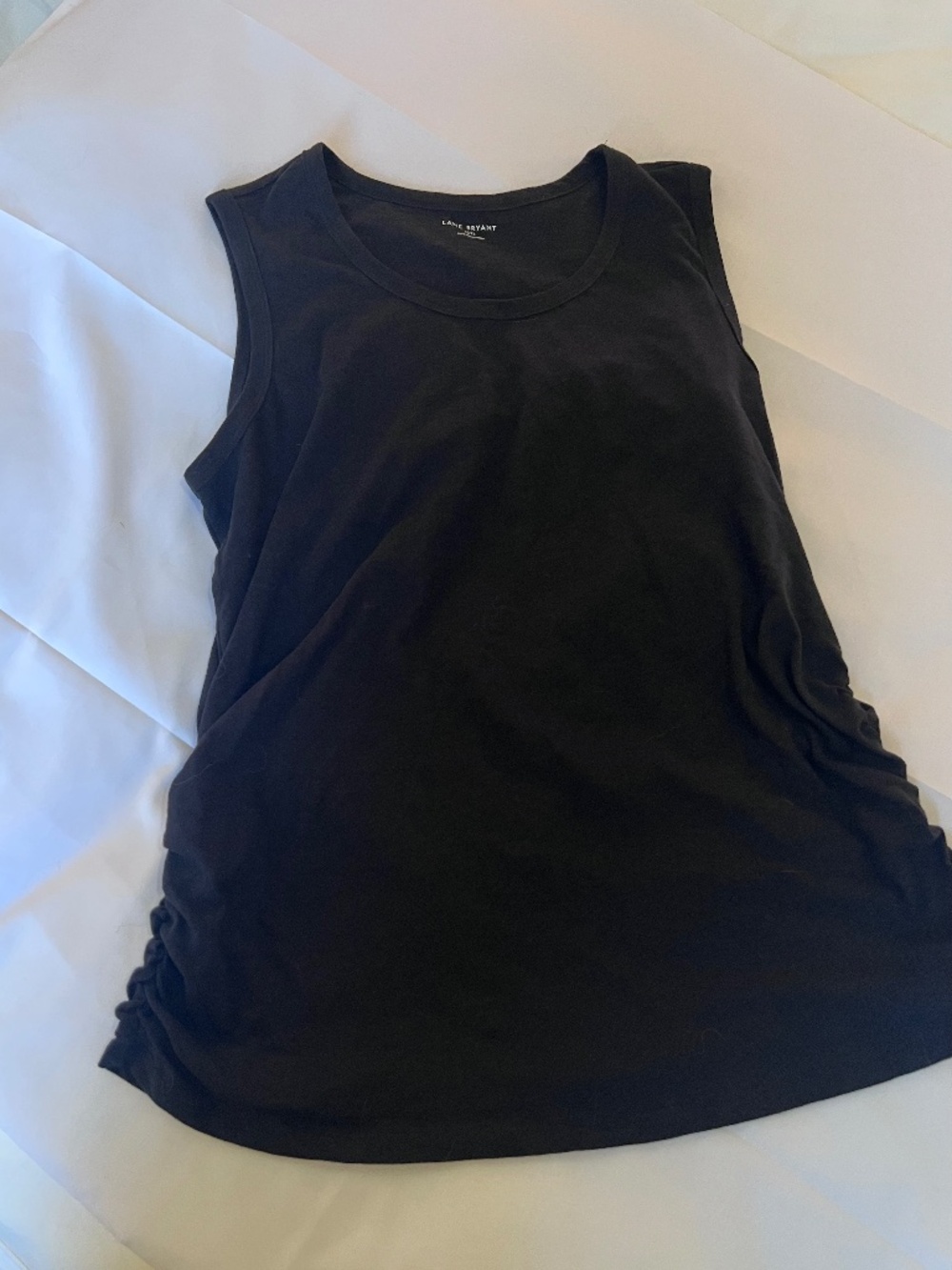 Tank Top with Ruched Sides